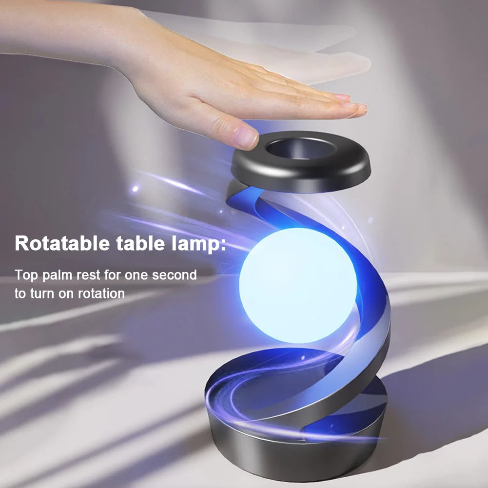 Floating and Spinning Lamp