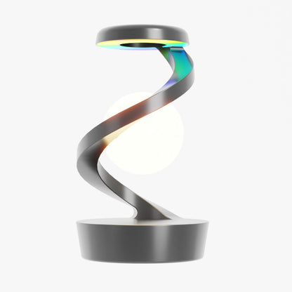 Floating and Spinning Lamp