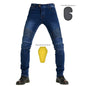 Motorcycle straight jeans