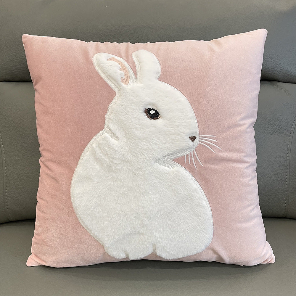 Soft Rabbit Pillow