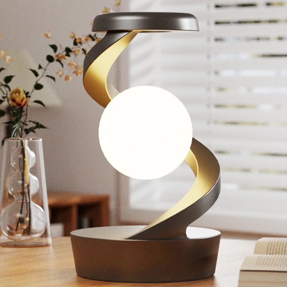 Floating and Spinning Lamp