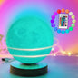 Rotating Moon Lamp Intelligent Voice