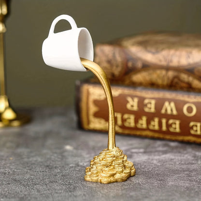 Ornamental decorative floating coffee