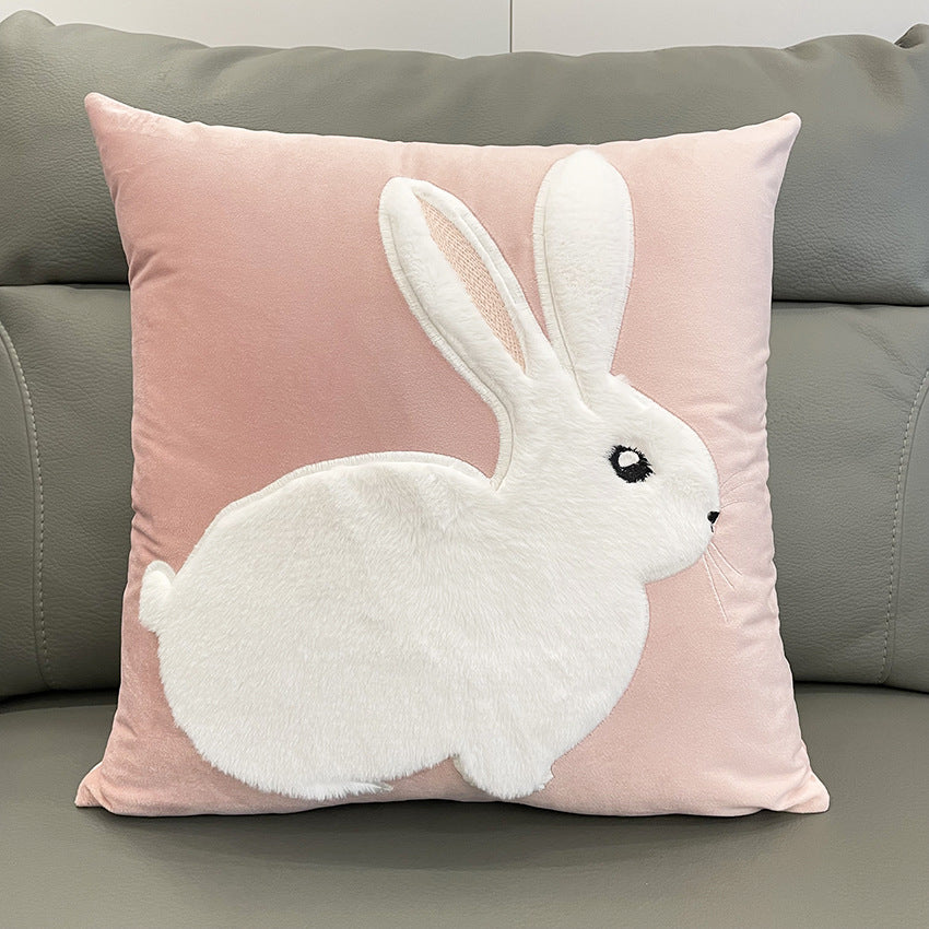 Soft Rabbit Pillow