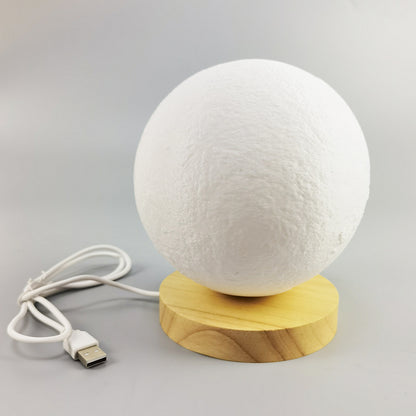 Rotating Moon Lamp Intelligent Voice