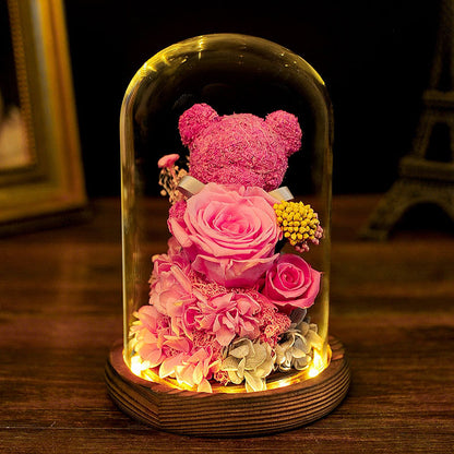 Rose lamp